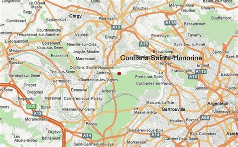 Carte de Conflans-Sainte-Honorine