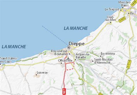 Carte de Dieppe