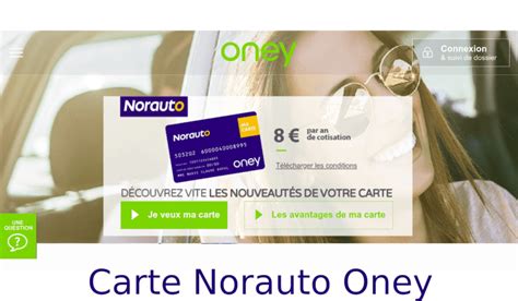 Carte de Financement Norauto Oney