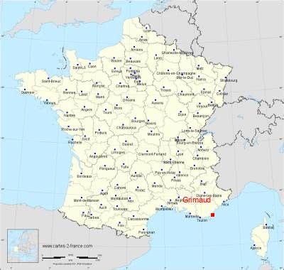 Carte de Grimaud