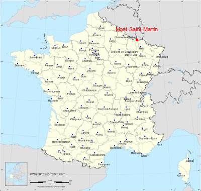 Carte de Mont-Saint-Martin