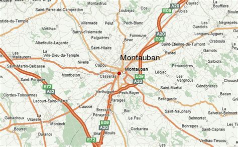 Carte de Montauban