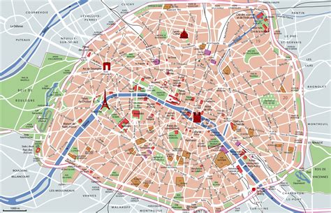 Carte de Paris