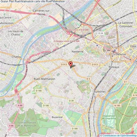 Carte de Rueil-Malmaison