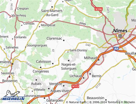 Carte de Saint-Dionisy