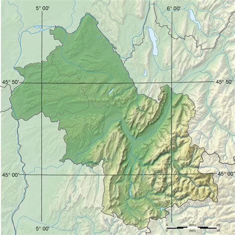 Carte de Salaise-sur-Sanne et ses environs
