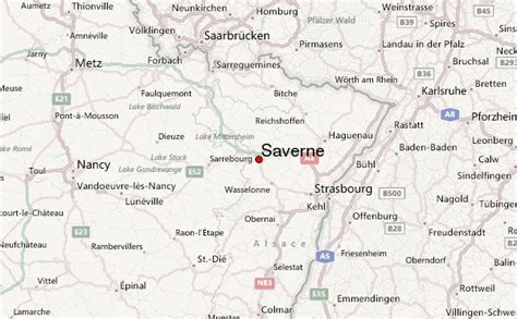 Carte de Saverne