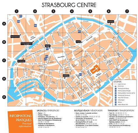 Carte de Strasbourg