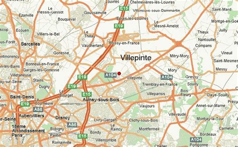 Carte de Villepinte