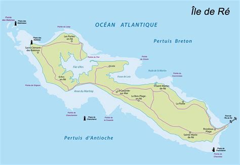 Carte de l'île de Monte-Cristo