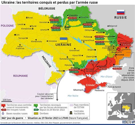 Carte de la Guerre en Ukraine