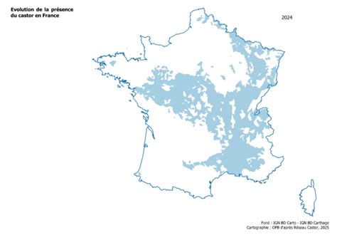 Carte de la présence de la DGFiP en France