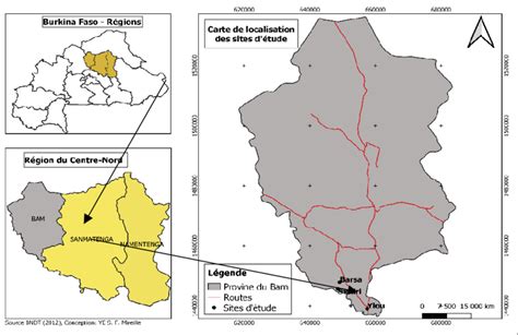 Carte de localisation de Bonnier Forages