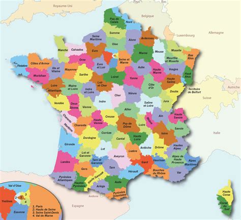 Carte des Communes de France