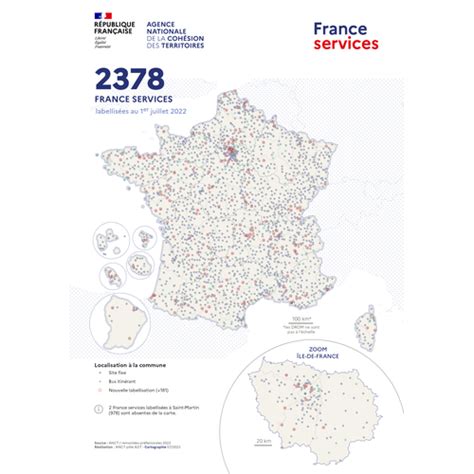 Carte des France Services