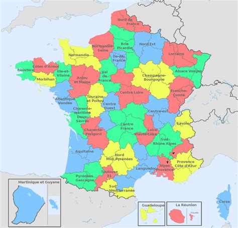 Carte des caisses de congés en France