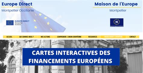 Carte des subventions européennes