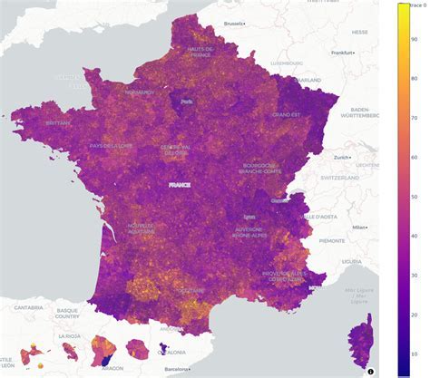 Carte des taux de la taxe de vente aux États-Unis
