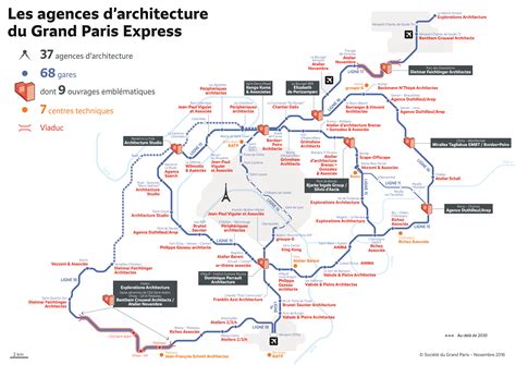 Carte du Grand Paris Express