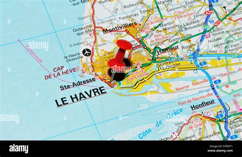 Carte du Havre