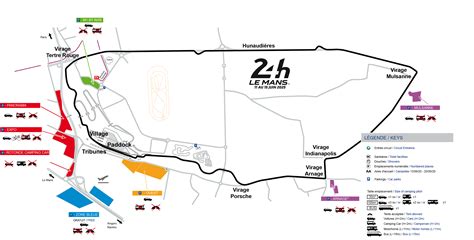 Carte du circuit de la Minette