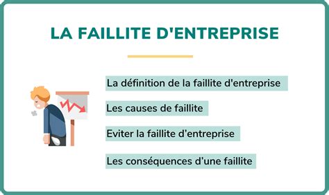 Causes de la faillite