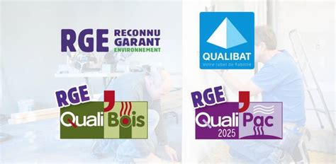 Certifications RGE et Qualibat