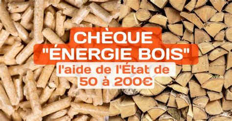 Chèque énergie bois