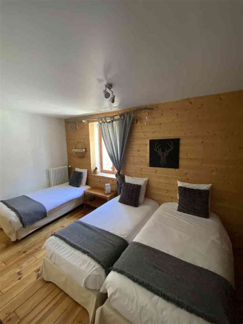 Chambre double à l'Auberge de la Forêt