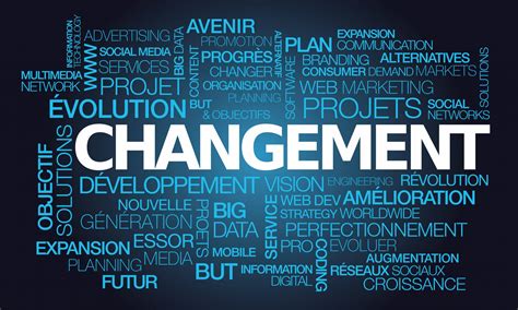 Changement d'activité