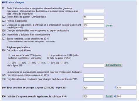 Charges de copropriété déductibles des impôts