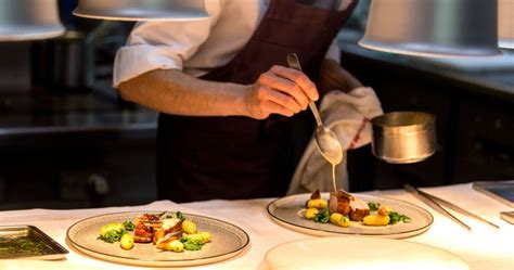 Chef cuisinier en action