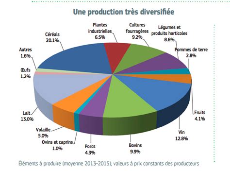 Chiffres clés du secteur agricole en France