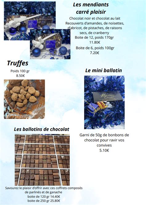 Chocolats pour financement de projets