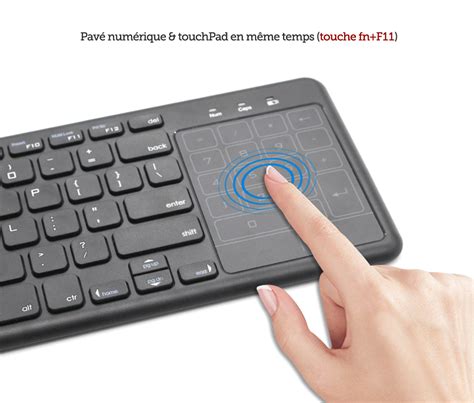 Clavier et Pavé Tactile