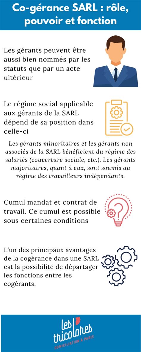 Co-gérance en SARL