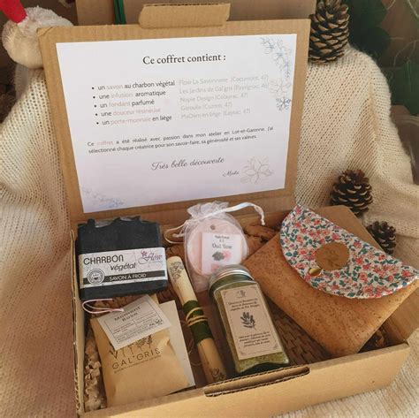 Coffret cadeau artisanal