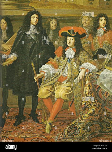 Colbert présentant Louis XIV