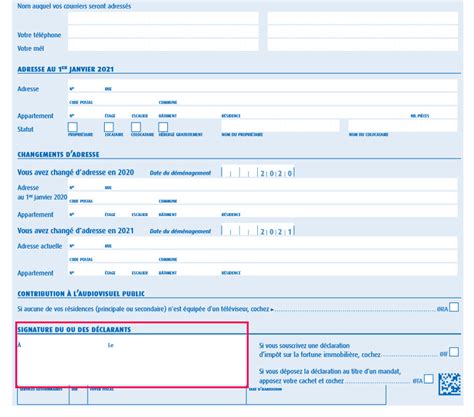 Comment remplir déclaration impot papier
