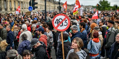 Commerçants manifestant leur mécontentement