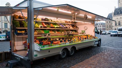Commerce ambulant de type food truck