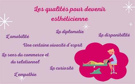 Compétences d'une esthéticienne