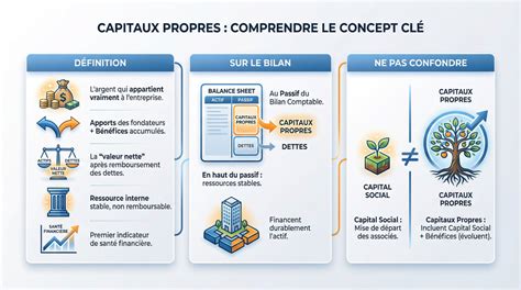 Comprendre les capitaux propres