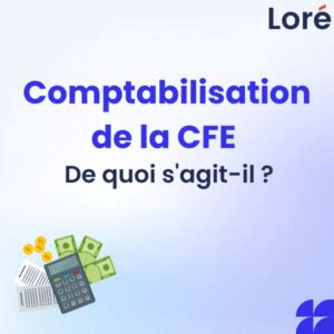 Comptabilisation de la CFE
