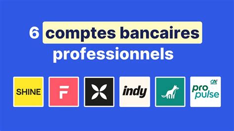 Comptes bancaires professionnels