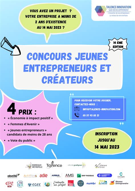 Concours Jeunes Entrepreneurs