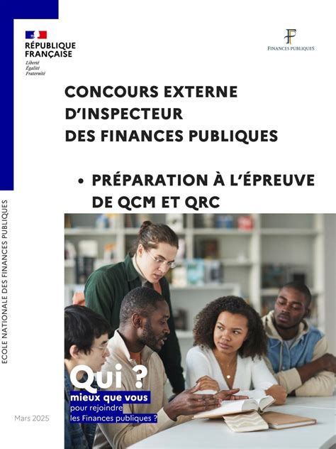 Concours d'Inspecteur des Finances Publiques