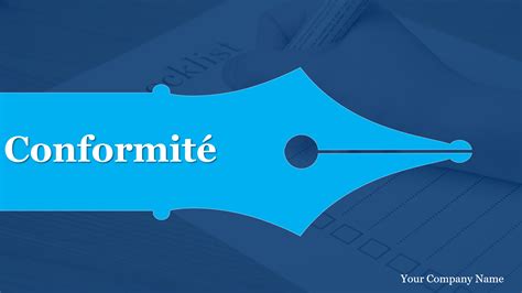 Conformité