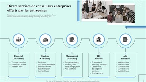 Conseil aux entreprises