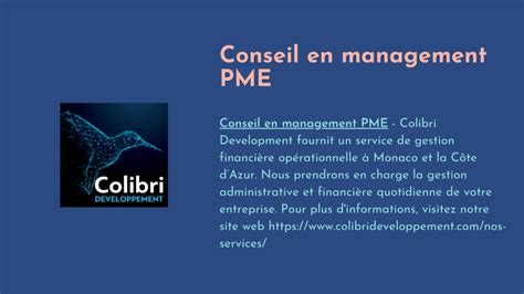 Conseil en PME
